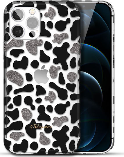 Kingxbar Wild Series Back Cover Silicone 1.5mm Cow (iPhone 12 / 12 Pro)