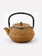 Aesculapius Teapot with Filter Cast Iron Brown 300ml