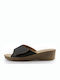 Napoleana 1903 Women's Platform Wedge Sandals Black