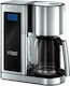 Russell Hobbs Elegance Programmable Filter Coffee Machine 1600W Silver