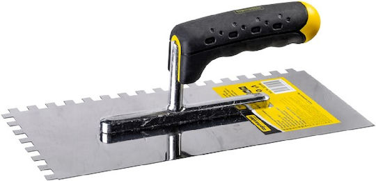 Topmaster Fliesenspachtel Metallisch Gezahnte 280x130mm mit Kunststoffgriff mit Zahn 8x8mm 323106