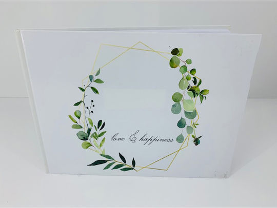 Riniotis RIB4 Βιβλίο Ευχών Γάμου Λευκό 20,5x27,5cm