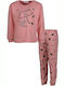 Nek Kids Wear Kinder Schlafanzug Winter Baumwolle Rosa -255