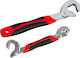 Kraft & Dele French Wrench with Adjustable Opening 32mm 270mm 2pcs