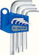 King Tony Set 9 Allen Wrenches L
