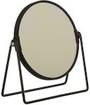 Tabletop Makeup Mirror Black