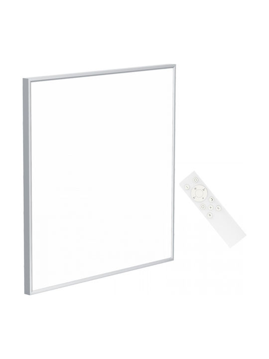 Elvhx Παραλληλόγραμμο Χωνευτό LED Panel 40W με Ρυθμιζόμενο Λευκό Φως 59.5x59.5εκ.