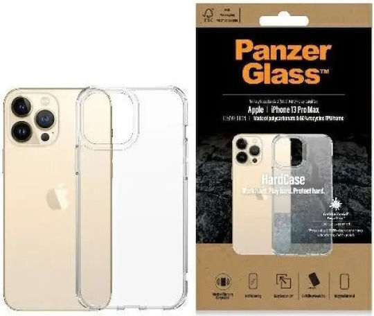 PanzerGlass HardCase Antibacterial Back Cover Plastic 1.2mm Transparent (iPhone 13 Pro Max)