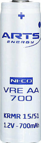 Saft Arts Energy Baterie Reîncărcabilă AA Ni-Cd 700mAh 1.2V 1buc