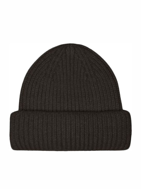 Only Ribbed Beanie Cap Black