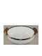 Artekko Porcelain Salad Bowl White 25x25x9cm
