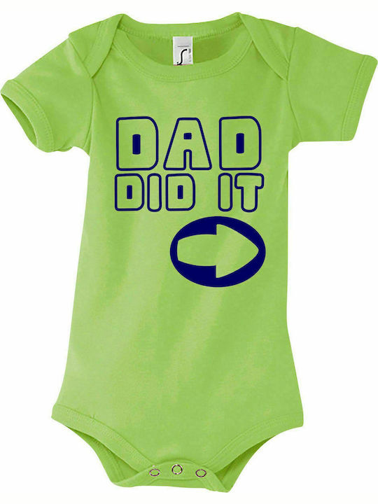 Baby carrier "Dad dit it", Apple green