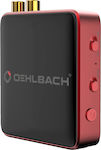 Oehlbach BTR Evolution 5.0 Bluetooth 5.1 Empfänger mit Ausgangsanschluss Optisch Rot