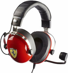 Thrustmaster Scuderia Ferrari Edition Über Ohr Gaming-Headset mit Verbindung 3,5mm Rot