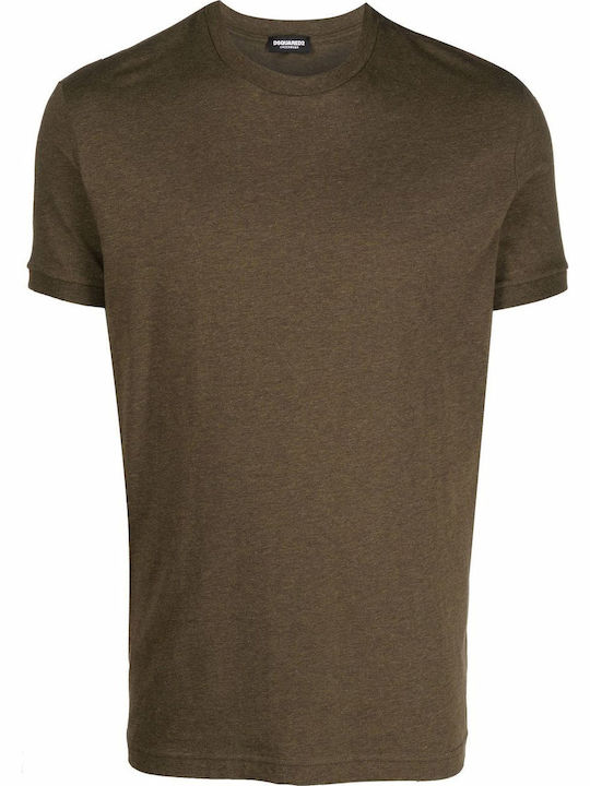 Men's Short Sleeve Undershirt Khaki