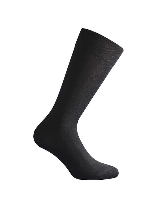 Walk W211 Men's Solid Color Socks Black