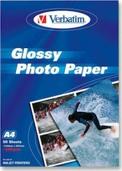 Verbatim Glossy Photo Paper A4 (21x30) 50 Sheets