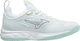 Mizuno Wave Luminous 2 Damen Sportschuhe Volleyball Weiß