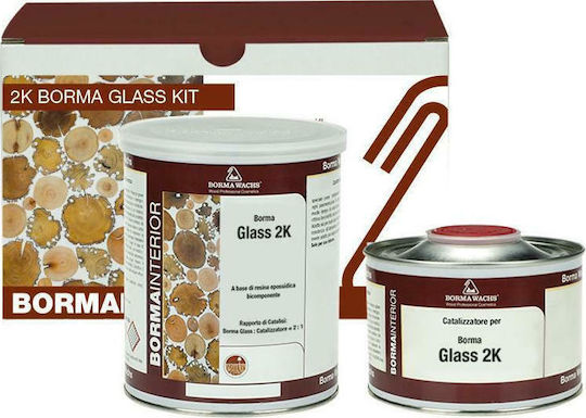 Borma Wachs Liquid Glass 2K Ρητίνη Δύο Συστατικών 2kg