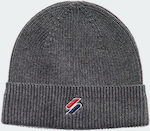 Superdry Code Beanie Unisex Beanie mit Rippstri...