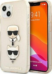 Karl Lagerfeld Glitter Karl`s & Choupette Gole (iPhone 13 mini)