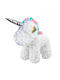 Unicorn din Trandafiri Artificiali Alb 40cm