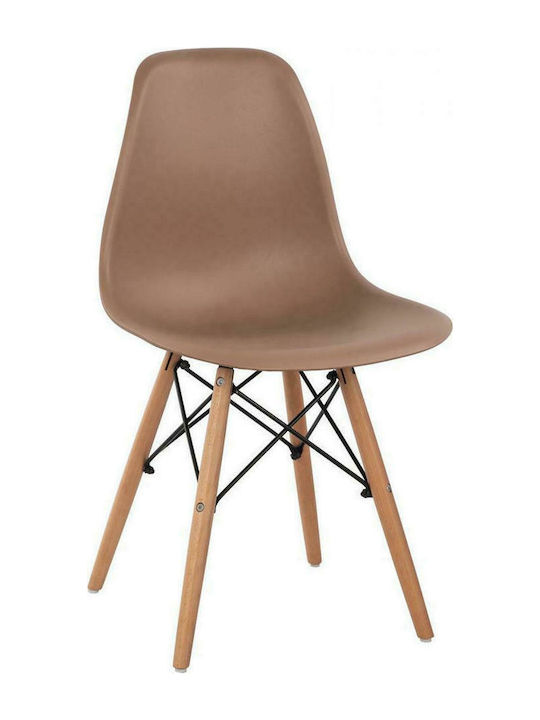 Kitchen Chair Made of Polypropylene Cappuccino ...