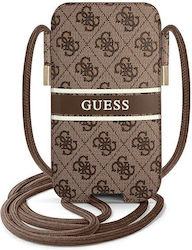Guess Pouch έως 6.1" Καφέ GUE001538 GUPHM4GDBR