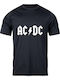 Logo T-shirt AC/DC Schwarz 19760