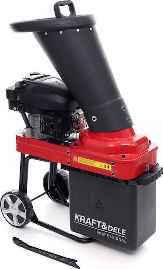 Kraft & Dele KD5204 Astschredder Benzin mit Motor 6hp Boden