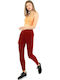 Dri-Fit WJFLEG01 Leggings Pentru Instruire Colanți Lungi Talie Înaltă Burgundia