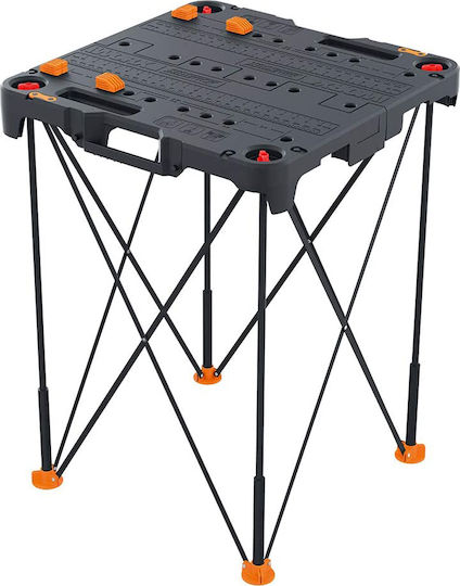 Worx Πάγκος Εργασίας Αντοχής 135kg 61x61x81.28cm WX066