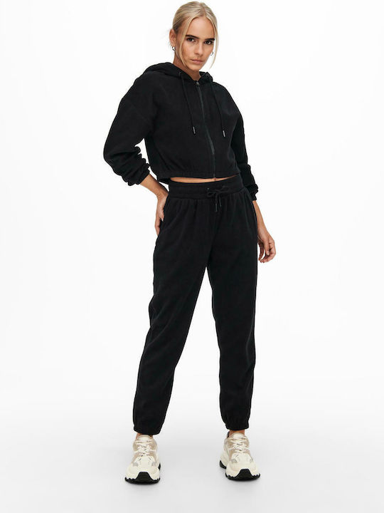 Sweatpants Jogger Fleece Black