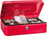 Rieffel Cash Box with Lock Red VT-GK 2 VT-GK 2 ROT