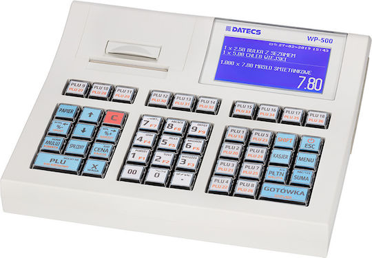 Datecs WP-500 Ταμειακή Μηχανή με Μπαταρία σε Λευκό Χρώμα