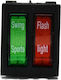ForAll On-Off switch Rocker Double 1pcs