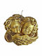 JK Home Decoration Christmas Gold Candle