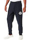 City College Sweatpants with Elastic Navy Blue