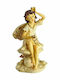 JK Home Decoration De Crăciun Figurină Zâna Bej