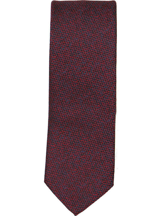 M8 Men's Tie Printed Burgundy