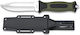 Albainox BL12 Green Knife with Sheath