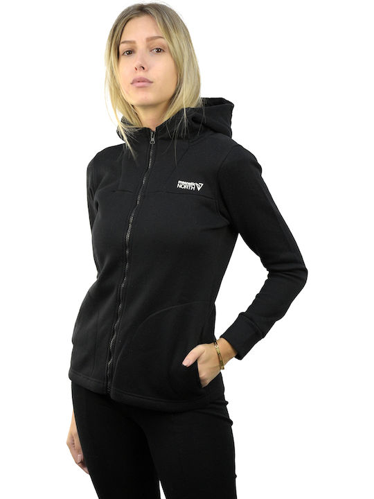 Magnetic North Women's Sweatshirt Jacket Hooded...