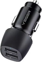 Veger Φορτιστής Αυτοκινήτου με Θύρες 2xUSB-A Veger Φορτιστής Αυτοκινήτου με Θύρες 2xUSB-A