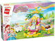 Qman Τουβλάκια Princess Leah Rainbow Throne για 6+ Ετών 146τμχ