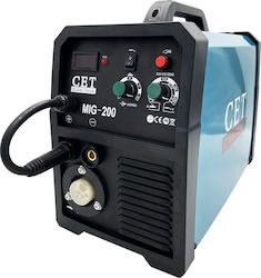 CET MIG 200A Ηλεκτροκόλληση Inverter 200A (max) MIG