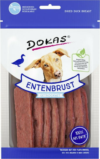 Dokas Dried Breast Leckerli für Hunde mit Ente 70gr 200151