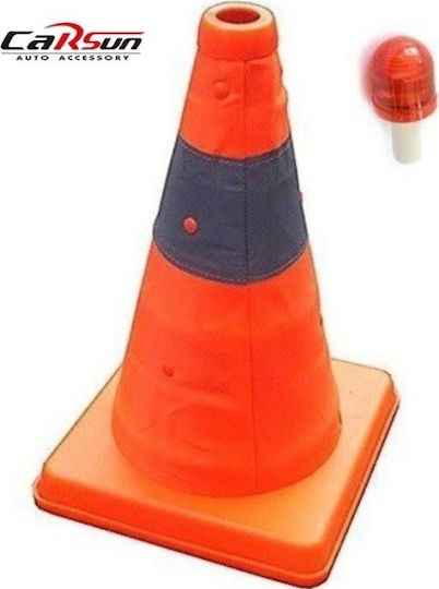 Carsun Plastic Cone Orange W5xH24cm / L24m