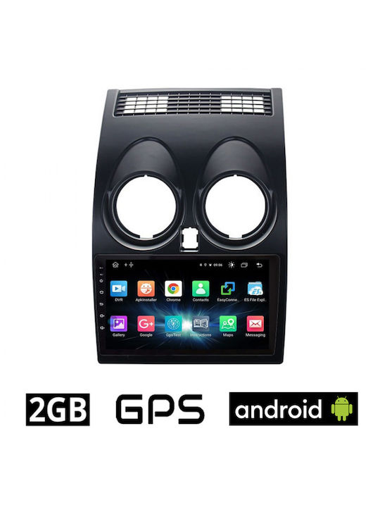 Booma Ηχοσύστημα Αυτοκινήτου για Nissan Qashqai 2006-2013 (Bluetooth/USB/AUX/WiFi/GPS/Apple-Carplay/Android-Auto) με Οθόνη Αφής 9"