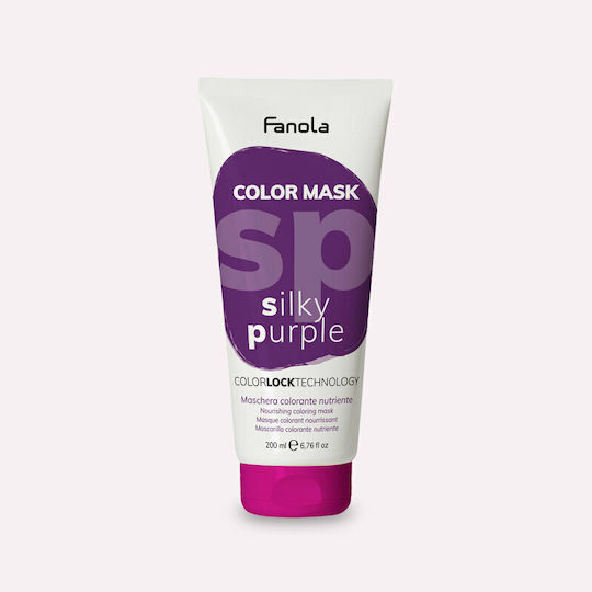 Fanola Color Mask Farbe Maske Silky Purple 200ml