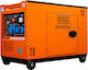 Black & Decker Тиха Генератор Дизел с Миза, Гуми и Максимална Мощност 7.5kVA